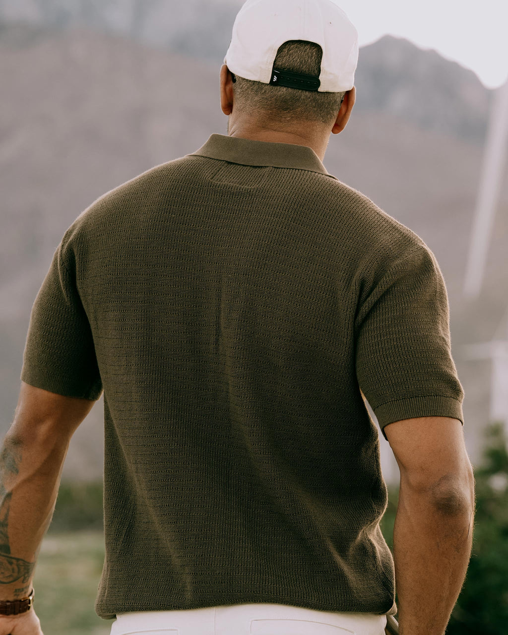 Phoenician Men's Knit Golf Polo – Catacomb