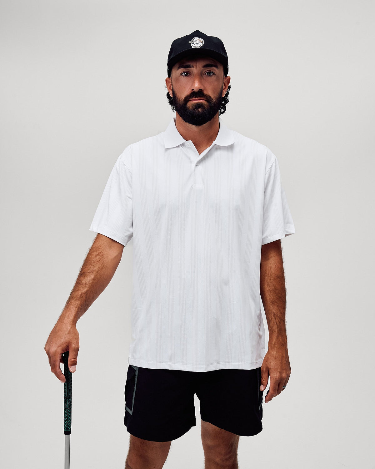 Oasis Polo – White | Moisture-Wicking Golf & Resort Polo