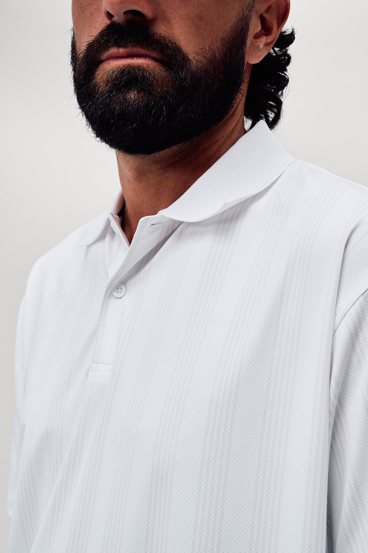 Oasis Polo – White | Moisture-Wicking Golf & Resort Polo